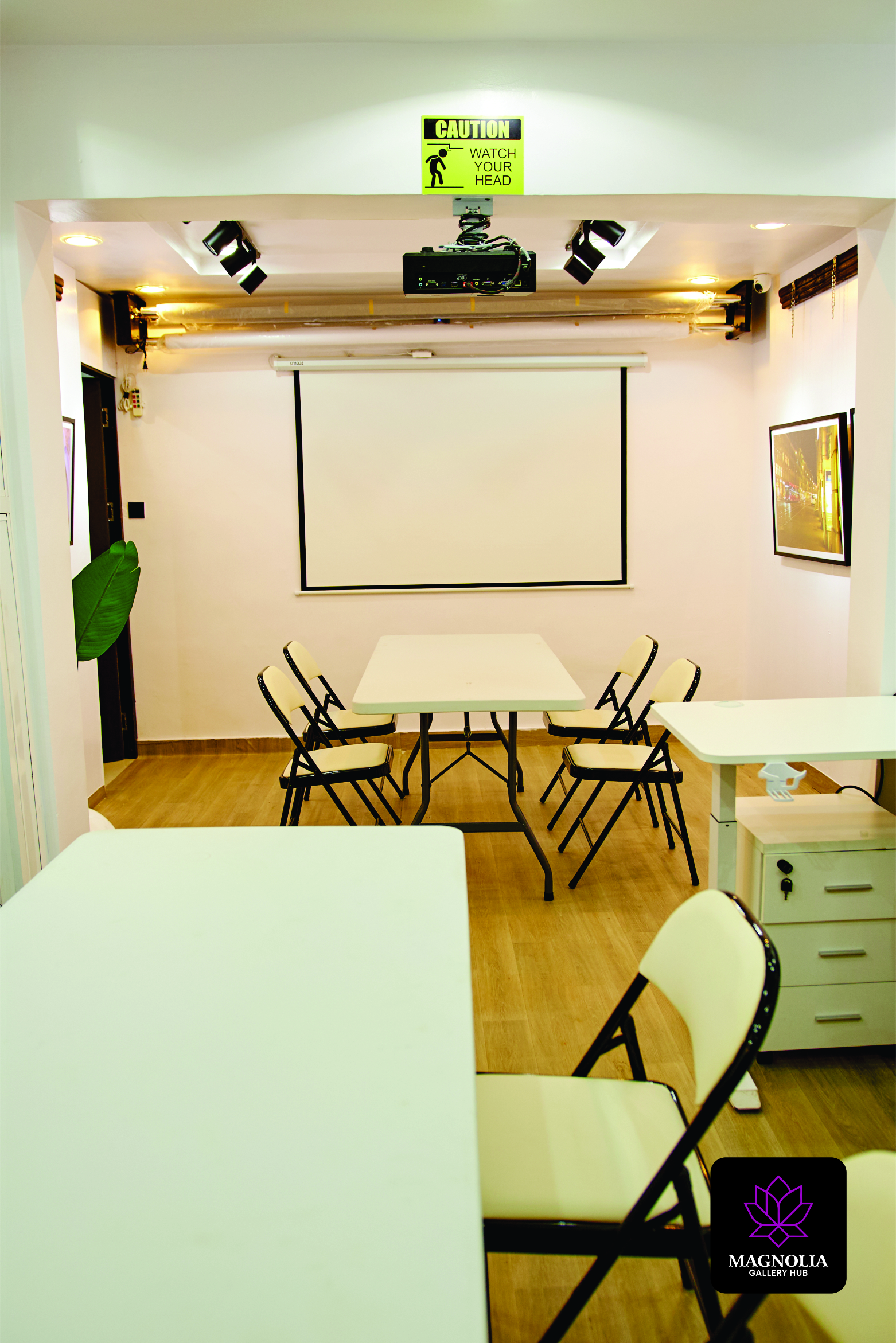 Magnolia Gallery Hub: Suitable for various events